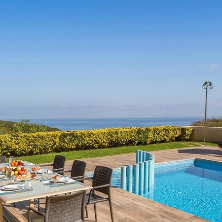 Villa Ariella With Sea View Agia Marina Exteriör bild