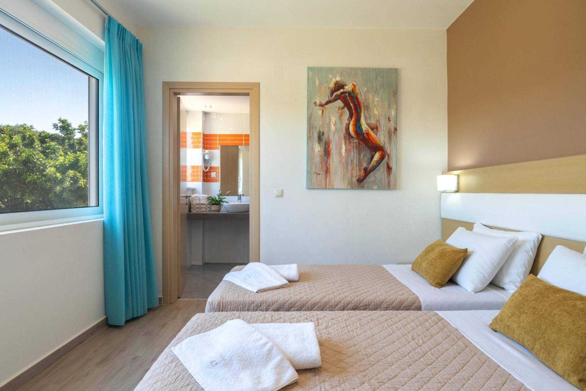 Villa Ariella With Sea View Agia Marina Exteriör bild