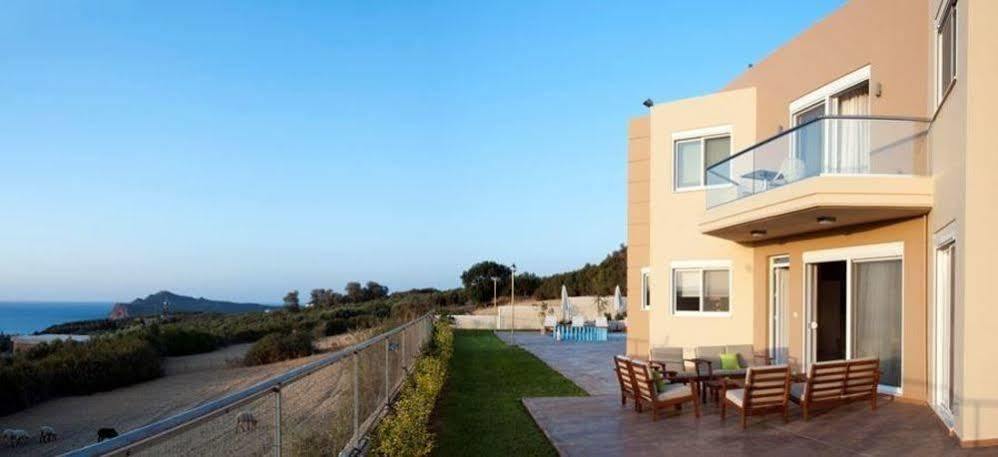 Villa Ariella With Sea View Agia Marina Exteriör bild